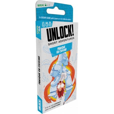 Couverture du jeu Unlock ! Short Adventures : Panique en Cuisine !