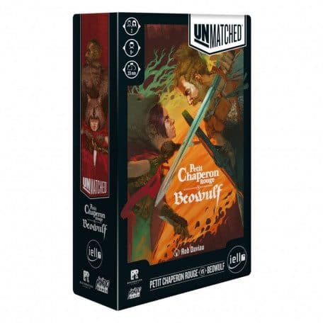 Couverture du jeu Unmatched : Chaperon Rouge vs Beowulf