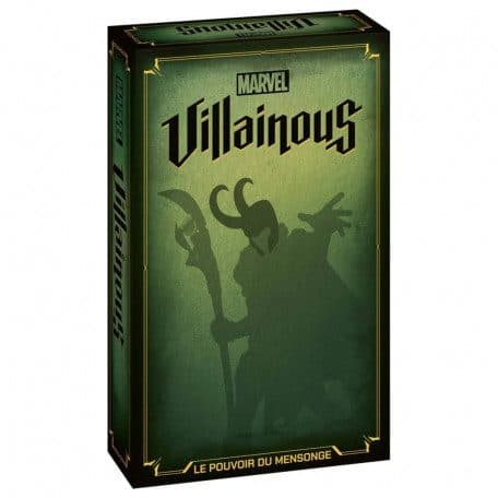 Couverture du jeu Villainous - Marvel - Le Pouvoir du Mensonge