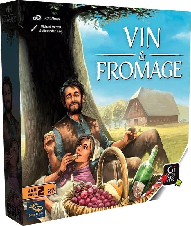 Couverture du jeu Vin et Fromage