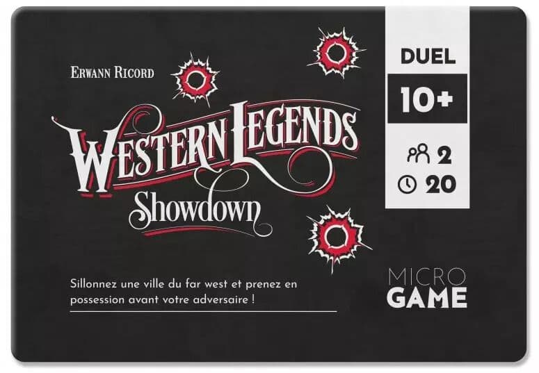 Couverture du jeu Western Legends - Showdown