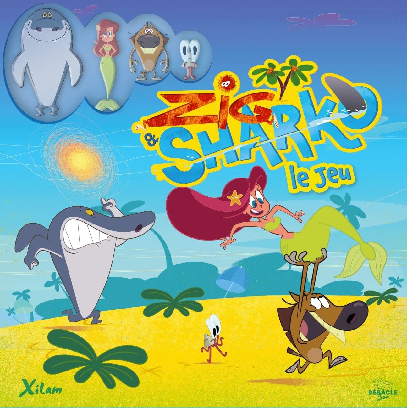 Couverture du jeu Zig & Sharko : Le Jeu
